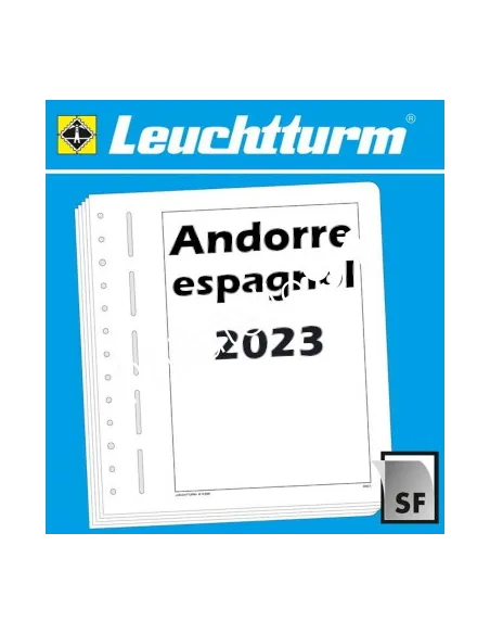 LEUCHTTURM Andorre espagnol 2023, matériel philatélique