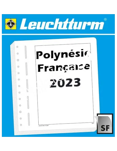 LEUCHTTURM Polynésie française 2023, matériel philatélique