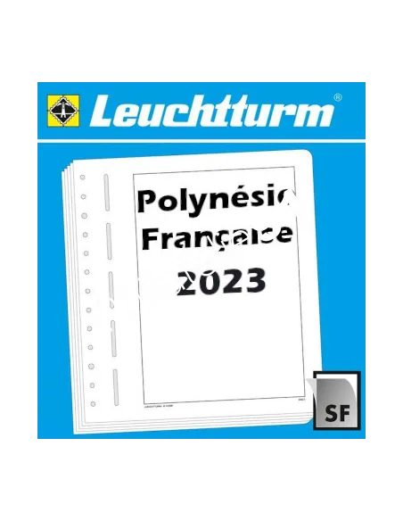 LEUCHTTURM Polynésie française 2023, matériel philatélique