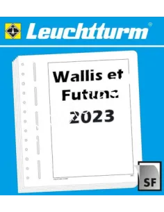 LEUCHTTURM Wallis et Futuna 2023, matériel philatélique