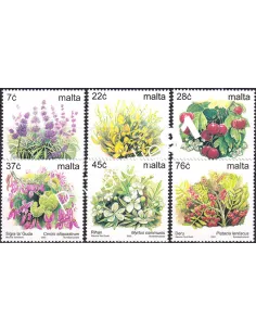 MALTE n° 1222 à 1227, collection timbres Europe