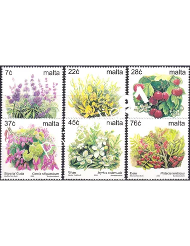 MALTE n° 1222 à 1227, collection timbres Europe