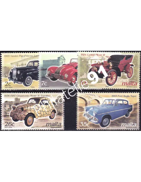 MALTE, n° 1228 à 1232, collection timbres Europe