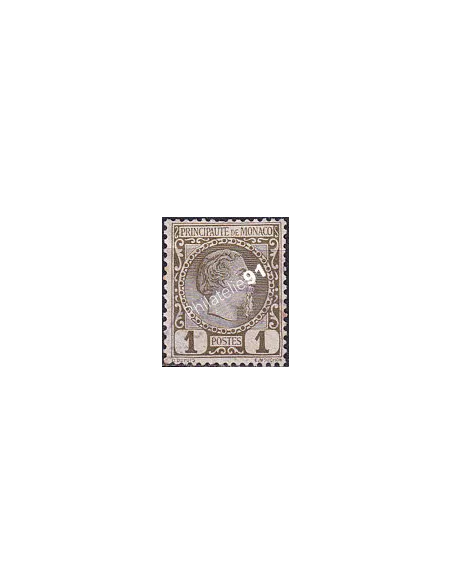 Monaco, n° 1 oblitéré, collection timbres Monaco