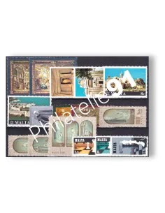 Malte, Année complète neuve 1980, Collection timbres Europe