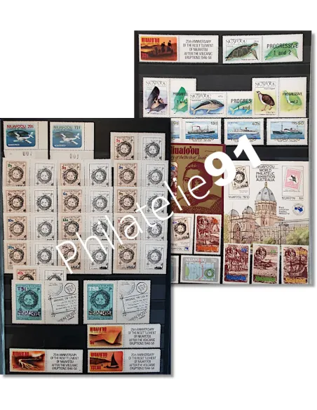 NIUAFO'OU (TONGA) , Lot de timbres neufs, collection Lot Tous Pays