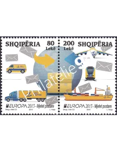 Albanie, n° 3108 à 3109, Paire, timbres Europa