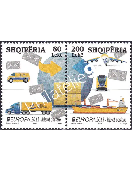 Albanie, n° 3108 à 3109, Paire, timbres Europa