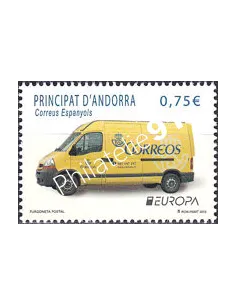 Andorre espagnol, n° 391, collection timbres Europe