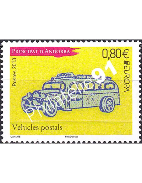 Andorre français, n° 739, collection timbres Europe
