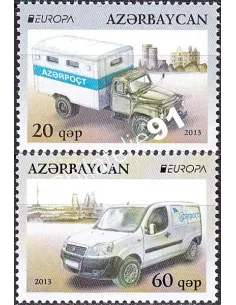 Azerbaïdjan, n° 827 à 828, timbres Europa