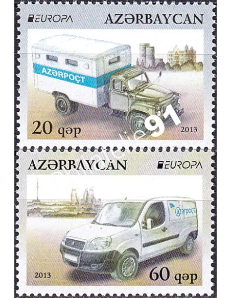 Azerbaïdjan, n° 827 à 828, timbres Europa