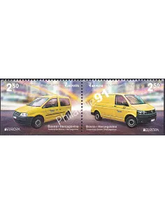 Bosnie-Herzégovine, n° 684a à 685a, Paire de carnet, timbres Europa
