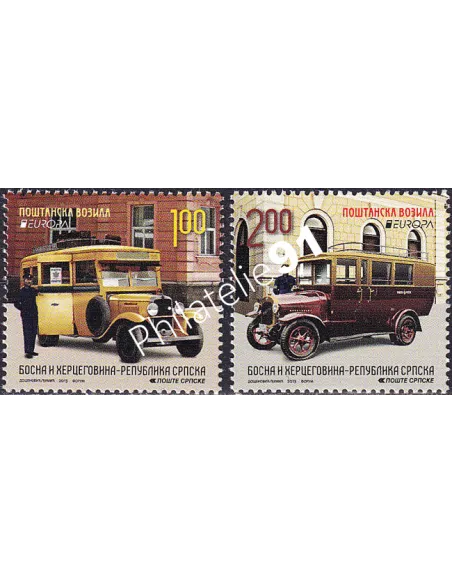 République Serbe de Bosnie, n° 550 à 551, collection timbres Europa