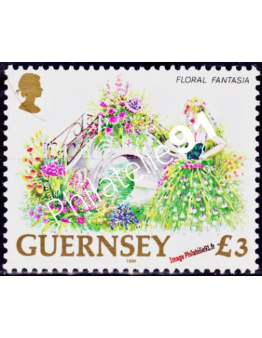 GUERNESEY - n°  700 ** - Fleurs de Guernesey (IV)