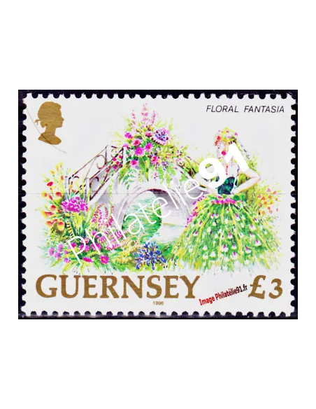GUERNESEY - n°  700 ** - Fleurs de Guernesey (IV)