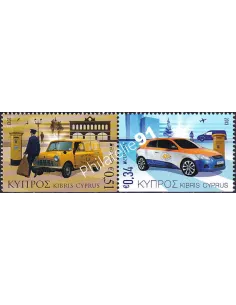 Chypre, n° 1263b à 1264b, paire de carnet, collection timbres Europa