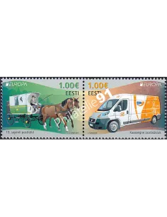 Estonie, n° 705 à 706, timbres Europa