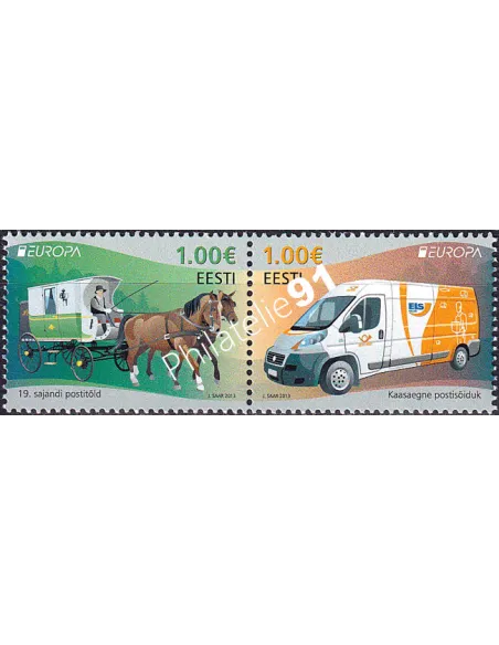 Estonie, n° 705 à 706, timbres Europa