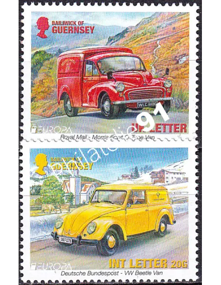 Guernesey n° 1431 à 1432, collection timbres Europa