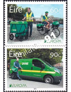 Irlande, n° 2053 à 2054, collection timbres Europa