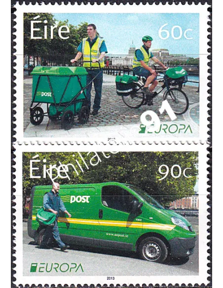 Irlande, n° 2053 à 2054, collection timbres Europa