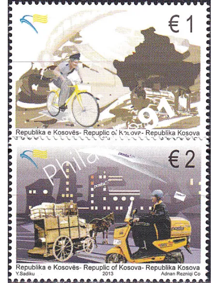 Kosovo n° 132 à 133, collection timbres Europa