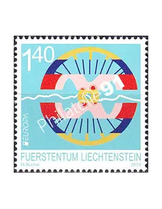 Liechtenstein, n° 1602, collection timbres Europa