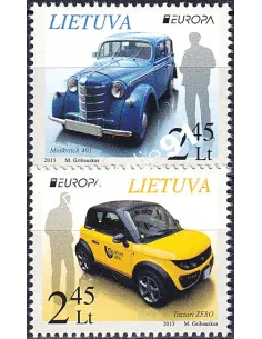 Lituanie, n° 983 à 984, collection timbres Europa