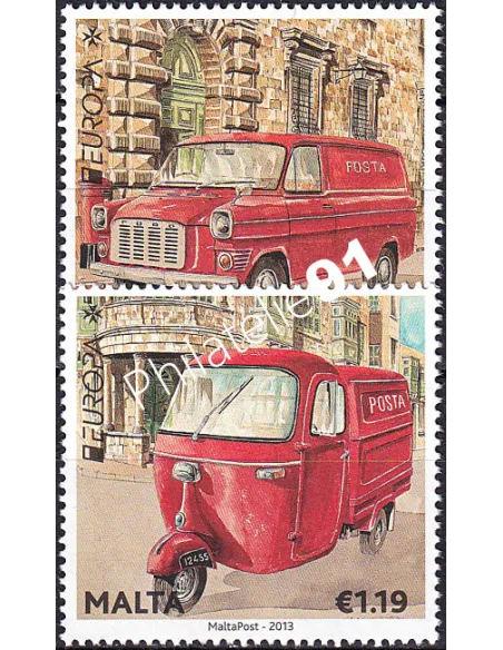 MALTE, n° 1756 à 1757, collection timbres Europa