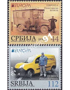 Serbie, n° 495 à 496, collection timbres Europa