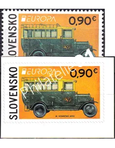 Slovaquie, n° 616 à 617, gommé + adhésif, collection timbres Europa