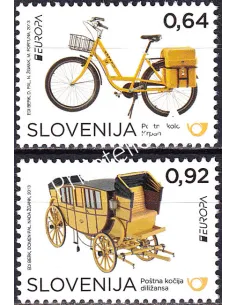 Slovénie, n° 828 à 829, collection timbres Europa