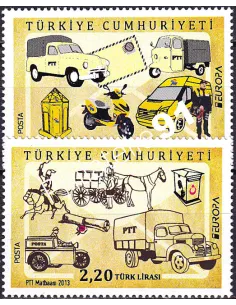 Turquie, n° 3646 à 3647, collection timbres Europa