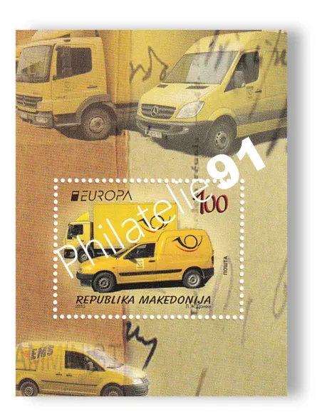 Macédoine, BF n° 26, collection timbres Europa