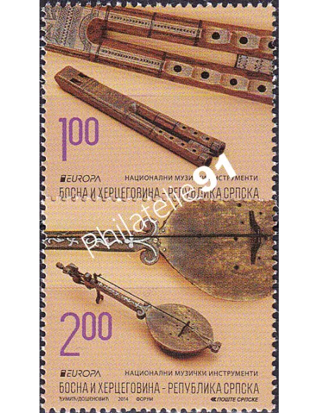République Serbe de Bosnie, n° 576 à 577, collection timbres Europa