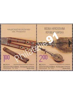 République Serbe de Bosnie, n° 576a à 577a, paire, timbres Europa