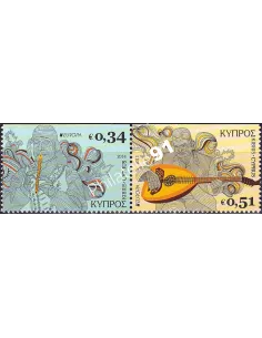 Chypre, n° 1285a à 1286a, paire de carnet, collection timbres Europa
