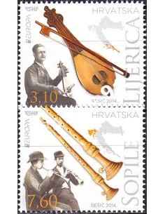 Croatie, n° 1048 à 1049, collection timbres Europa