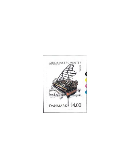 Danemark, n° 1739 adhésif, collection timbres Europa