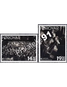 Iles Féroé, n° 800 à 801, collection timbres Europa