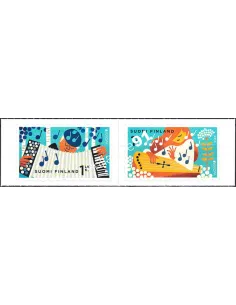 Finlande, n° 2279 à 2280, Paire adhésive, collection timbres Europa
