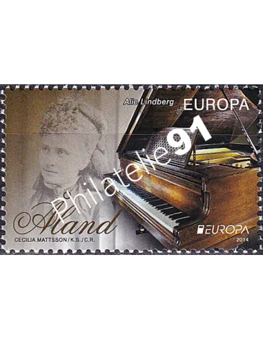 Aland, n° 392, collection timbres Europe