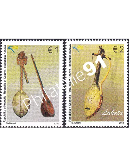Kosovo n° 160 à 161, collection timbres Europa
