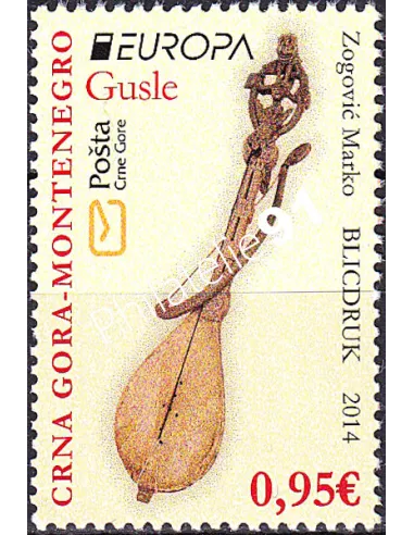 Monténégro n° 350, collection timbres Europa