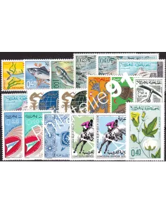 Maroc, Année complète neuve 1967, Collection timbres Colonies