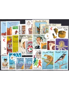 Maroc, Année complète neuve 1979, Collection timbres Colonies