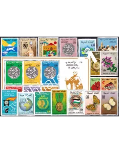 Maroc, Année complète neuve 1985, Collection timbres Colonies