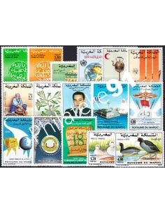 Maroc, Année complète neuve 1993, Collection timbres Colonies