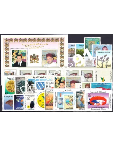 Maroc, Année complète neuve 2003, Collection timbres Colonies